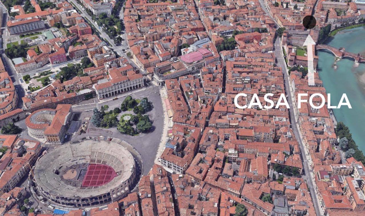 Casa Fola - City Centre Rooms Verona Eksteriør bilde